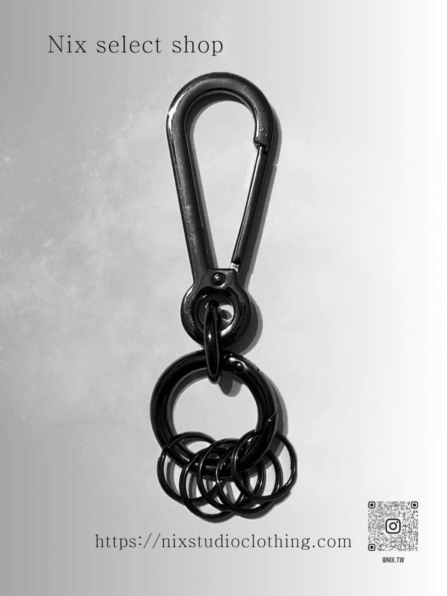 Nix | 🇰🇷 重黑金屬 質感褲環