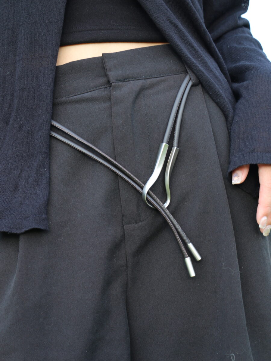 Nix | 🇰🇷 時尚金屬扣環 皮革腰帶