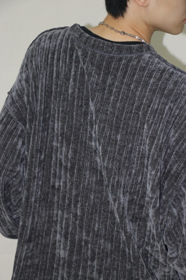 Nix | 🇰🇷 絨毛反車線長袖上衣