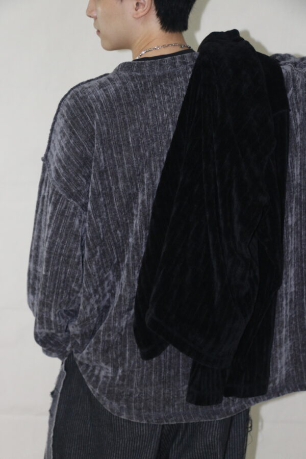 Nix | 🇰🇷 絨毛反車線長袖上衣