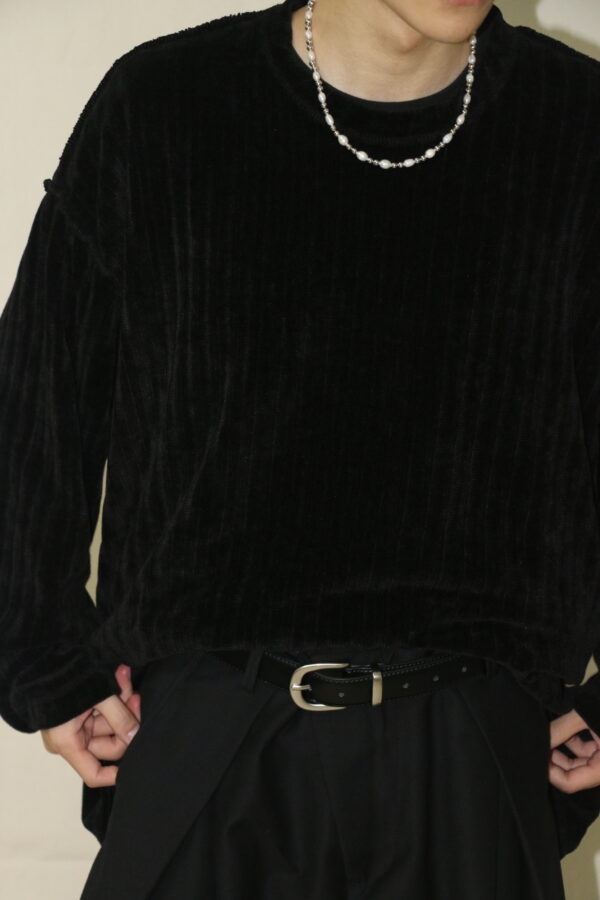 Nix | 🇰🇷 絨毛反車線長袖上衣