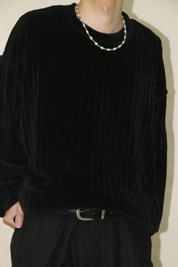 Nix | 🇰🇷 絨毛反車線長袖上衣