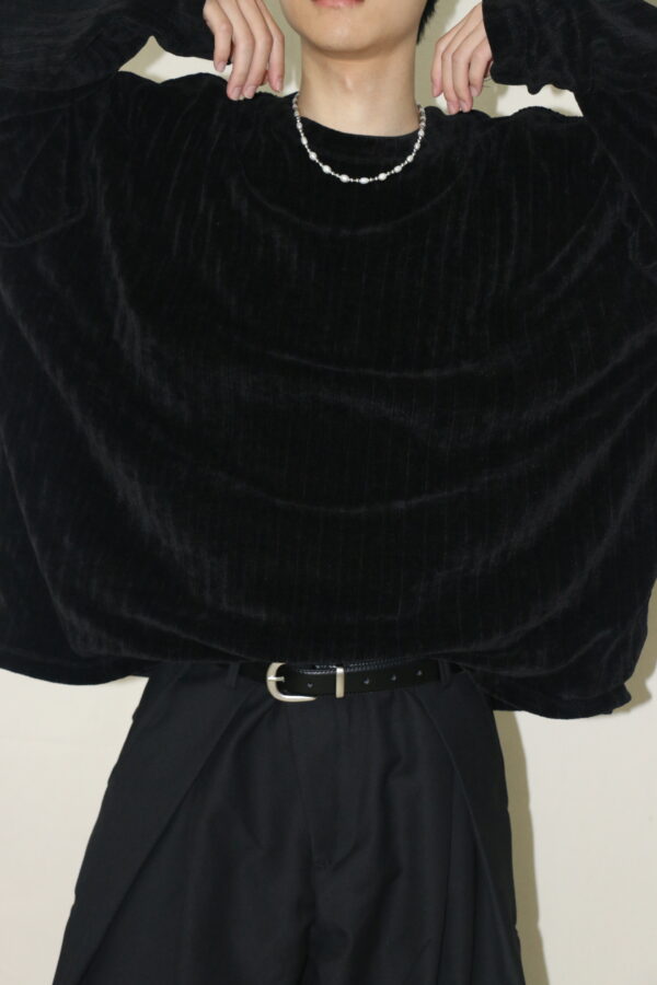 Nix | 🇰🇷 絨毛反車線長袖上衣