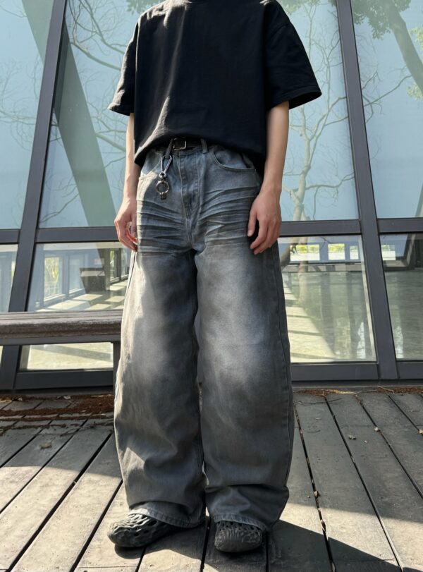 Nix | 🇰🇷 雷神重刷髒藍牛仔褲