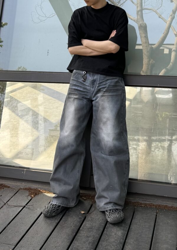 Nix | 🇰🇷 雷神重刷髒藍牛仔褲