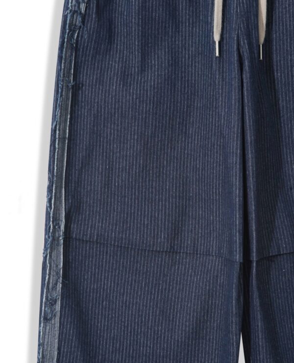 Nix | 🇰🇷 不修邊剪裁打褶長褲