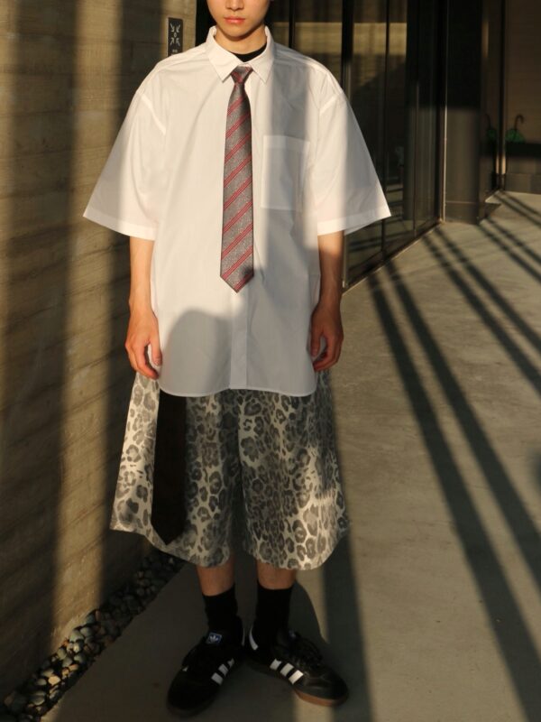 Nix | 🇰🇷 浴火鳳凰 紅灰斜紋領帶