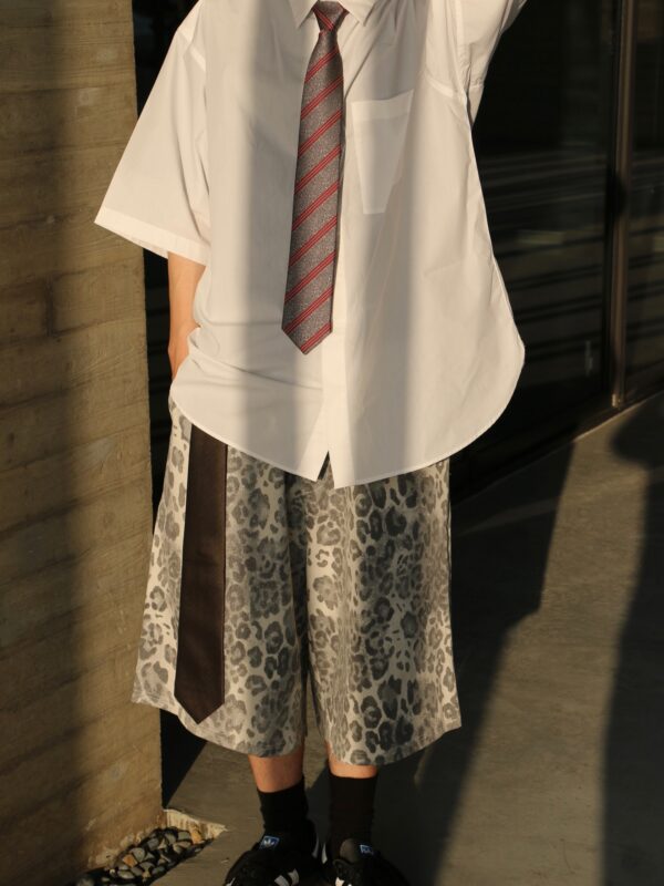 Nix | 🇰🇷 浴火鳳凰 紅灰斜紋領帶