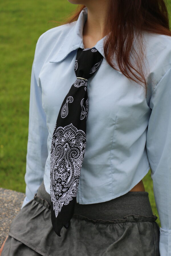 Nix | 🇰🇷 變形蟲 圖騰頭巾 方巾