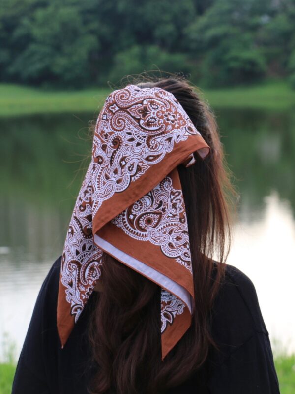 Nix | 🇰🇷 變形蟲 圖騰頭巾 方巾