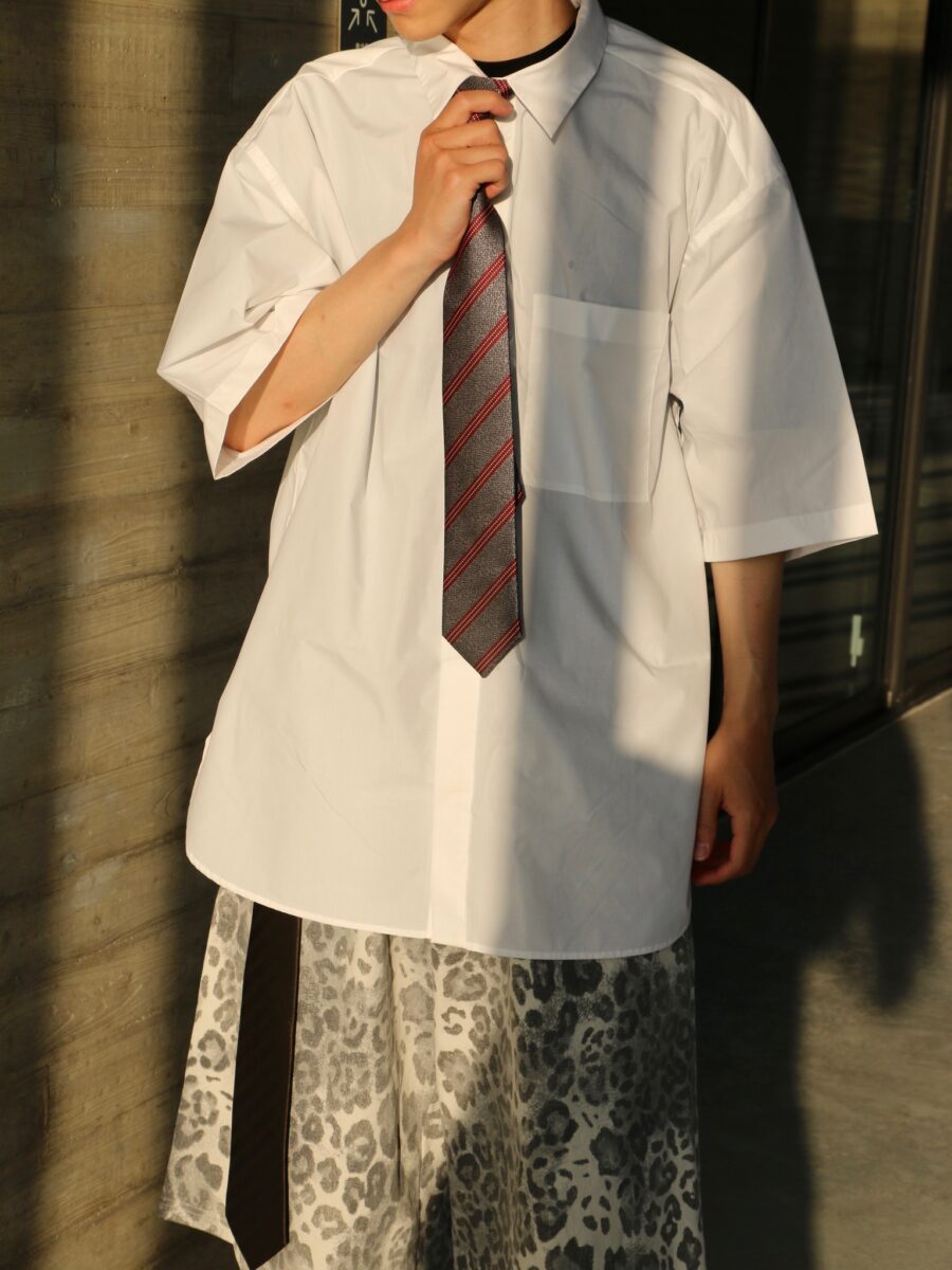 Nix | 🇰🇷 浴火鳳凰 紅灰斜紋領帶