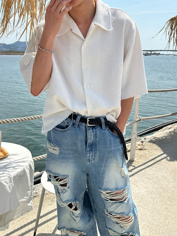 Nix｜🇰🇷 小香風流蘇短版襯衫