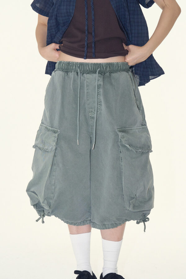 Nix | 🇰🇷 Raucohouse 百慕達水洗工裝七分褲