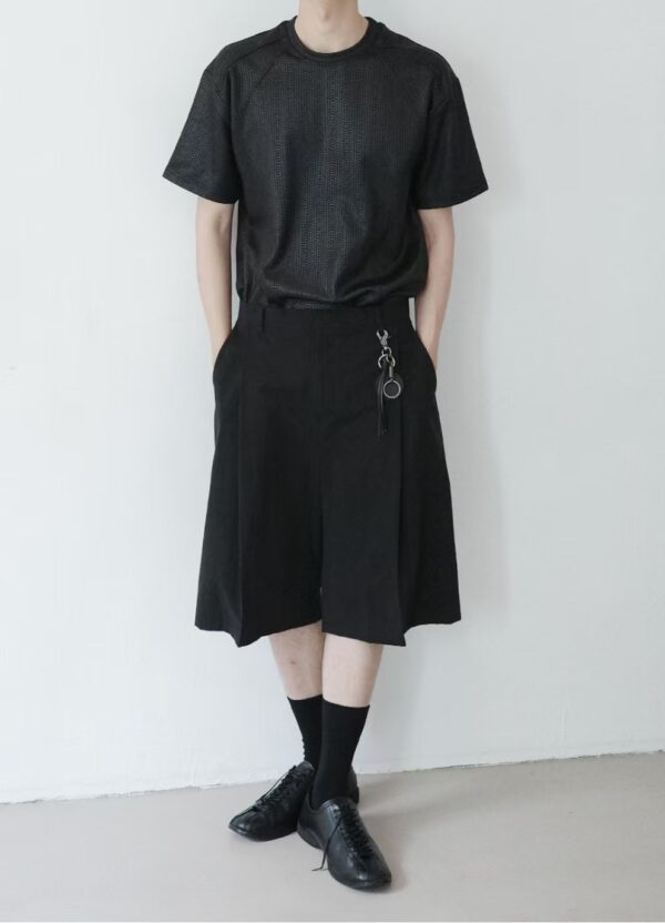 Nix | 🇰🇷 黑曼巴 蛇紋結構短袖上衣