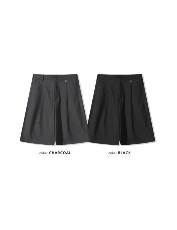 Nix | 🇰🇷 簡約摺線百慕達 西裝短褲