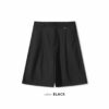 Nix | 🇰🇷 簡約摺線百慕達 西裝短褲