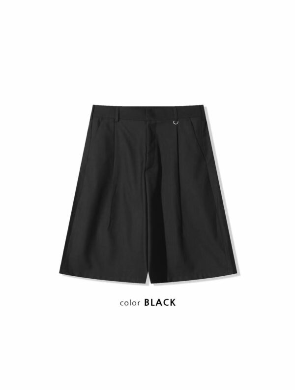 Nix | 🇰🇷 簡約摺線百慕達 西裝短褲