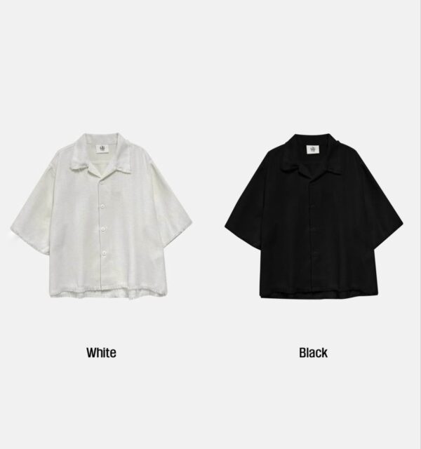 Nix｜🇰🇷 小香風流蘇短版襯衫