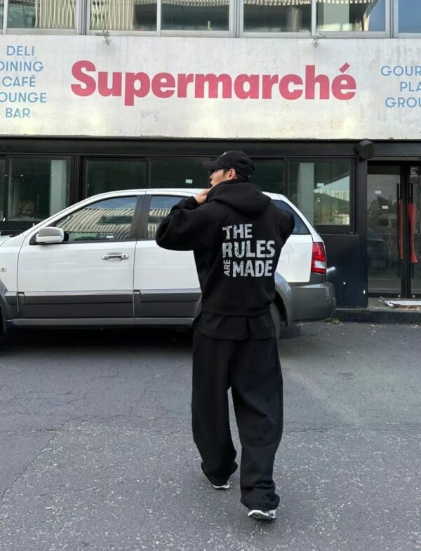 Nix｜🇰🇷 殘碎美國 寬短版連帽外套