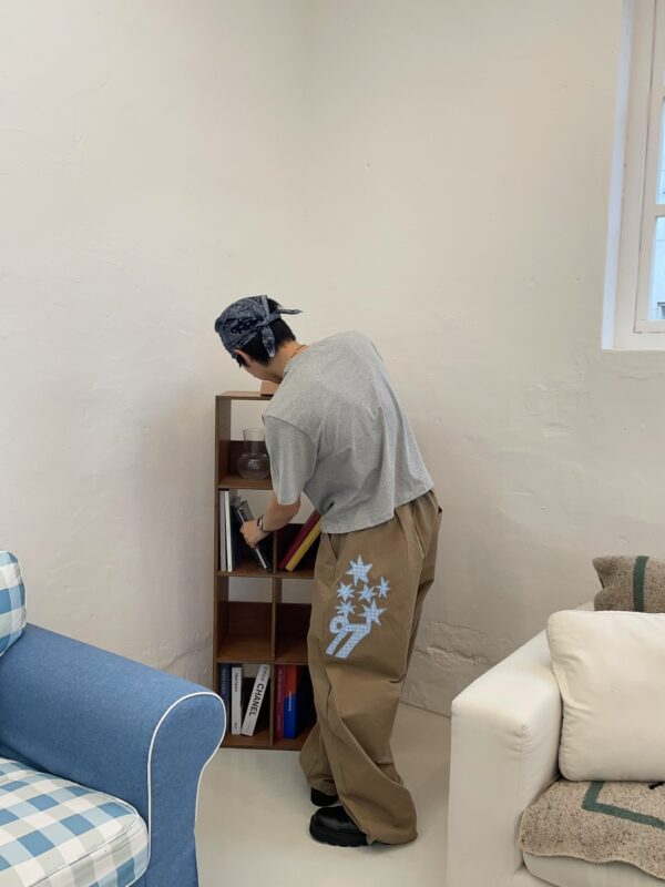 Nix | 🇰🇷 97格紋六芒星長褲