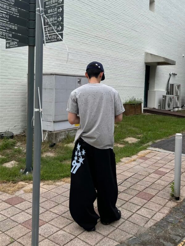 Nix | 🇰🇷 97格紋六芒星長褲