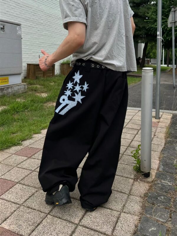 Nix | 🇰🇷 97格紋六芒星長褲