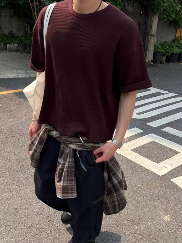 Nix | 🇰🇷 華夫格 Boxy tee 寬短版上衣