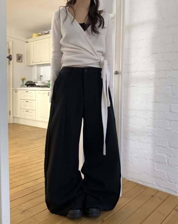 Nix | 🇰🇷 微喇叭彎刀西裝褲