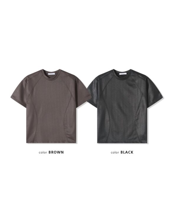 Nix | 🇰🇷 黑曼巴 蛇紋結構短袖上衣