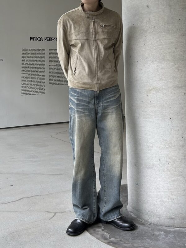 Nix | 🇰🇷 麂皮賽車夾克外套