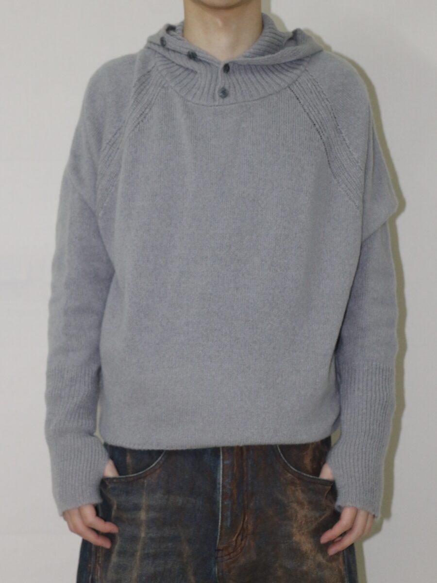 Nix | 🇰🇷 馬海毛巴拉克拉法連帽上衣