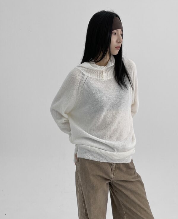 Nix | 🇰🇷 馬海毛巴拉克拉法連帽上衣