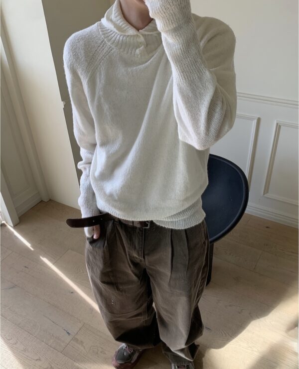 Nix | 🇰🇷 馬海毛巴拉克拉法連帽上衣