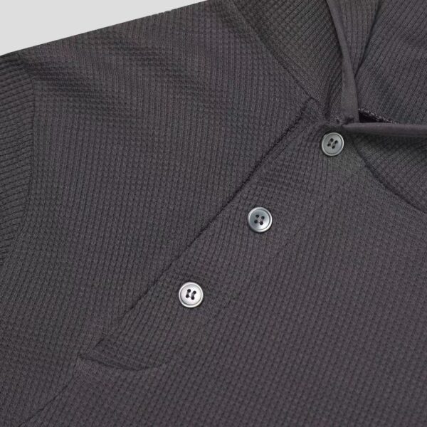 Nix | 🇰🇷 華夫格側鈕扣連帽上衣