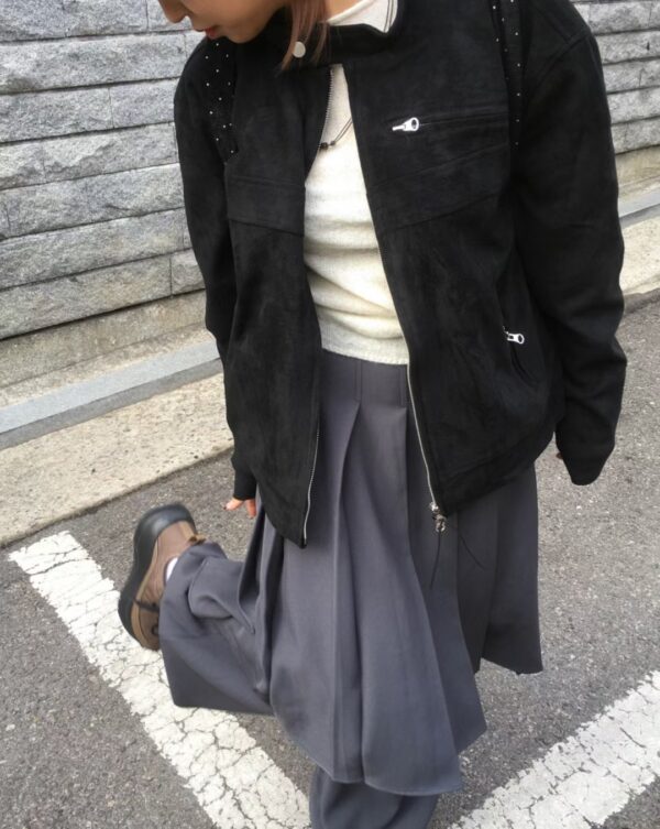 Nix | 🇰🇷 麂皮賽車夾克外套