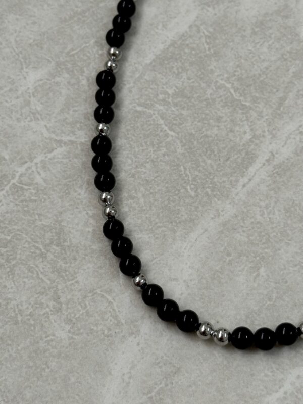 Nix | 🇰🇷 黑隕石瑪瑙珍珠項鍊