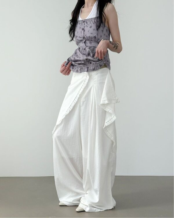 Nix | 🇰🇷 墮落天使 尼龍片裙長褲