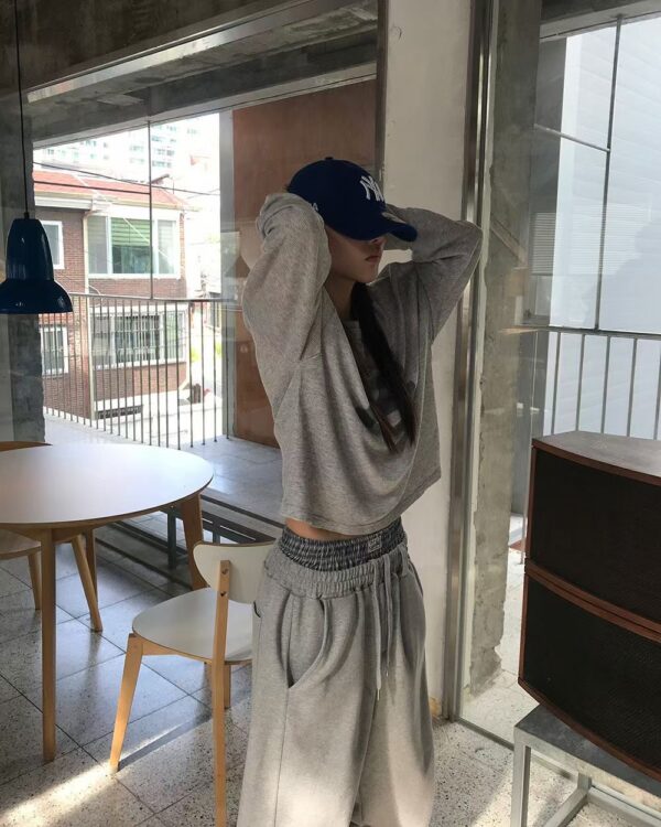 Nix | 🇰🇷 雙褲頭寬鬆棉褲