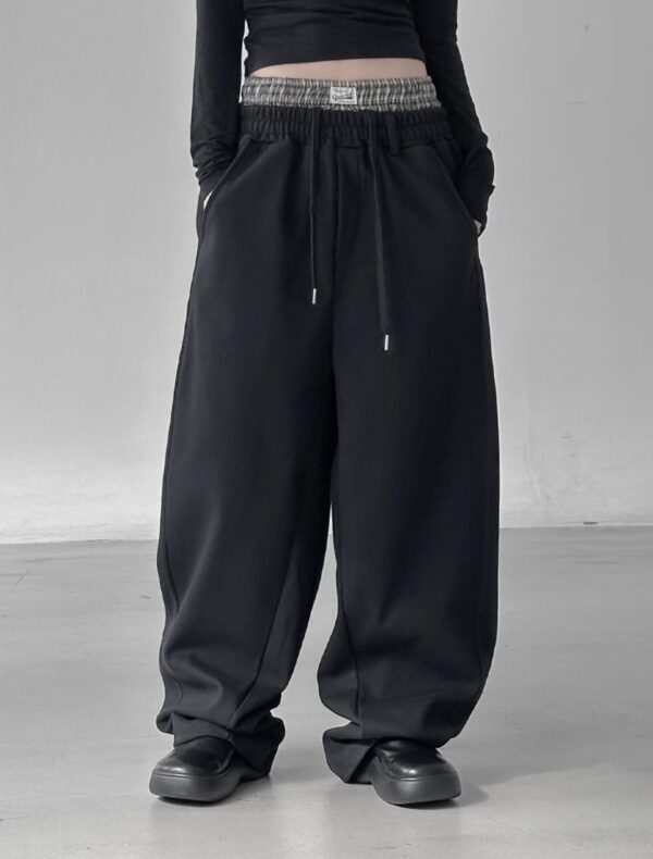 Nix | 🇰🇷 雙褲頭寬鬆棉褲