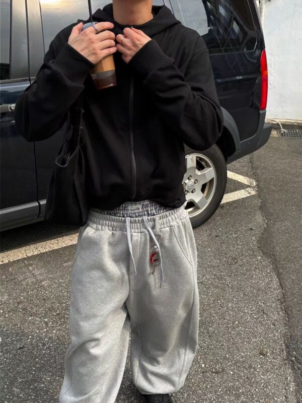 Nix | 🇰🇷 雙褲頭寬鬆棉褲