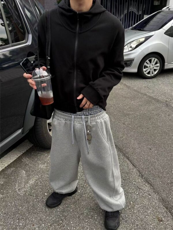 Nix | 🇰🇷 雙褲頭寬鬆棉褲