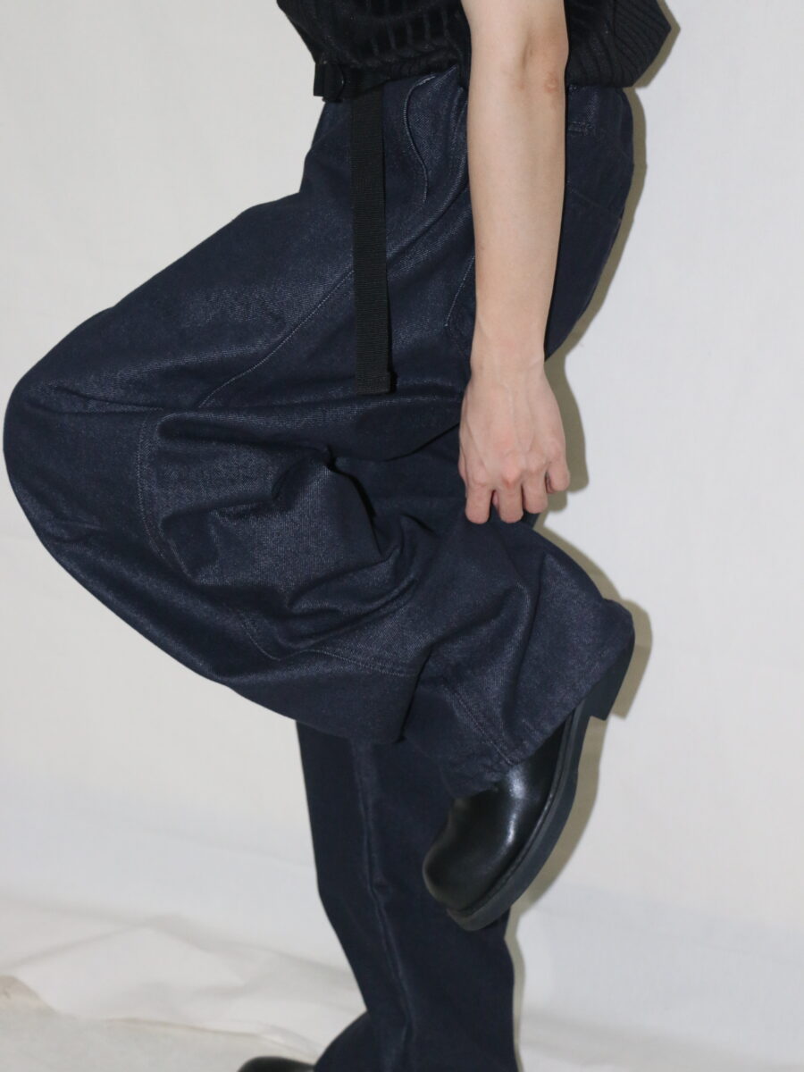 Nix | 🇰🇷 綁帶原牛牛仔褲