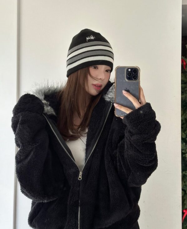 Nix | 🇰🇷 貂毛羔羊絨毛外套