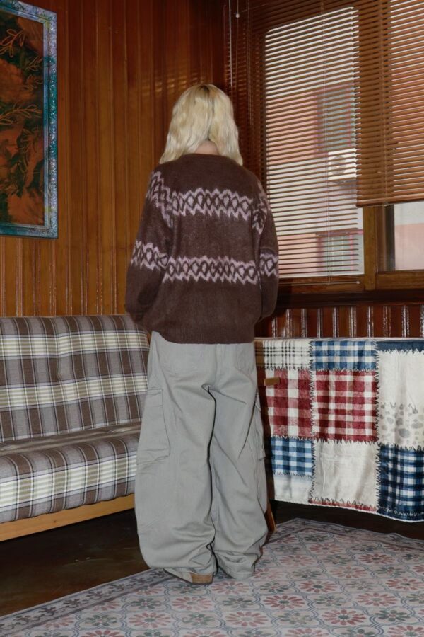 Nix | 🇰🇷 菱波紋針織外套