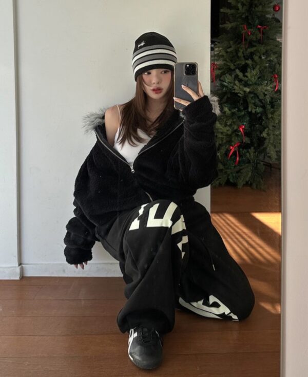 Nix | 🇰🇷 貂毛羔羊絨毛外套