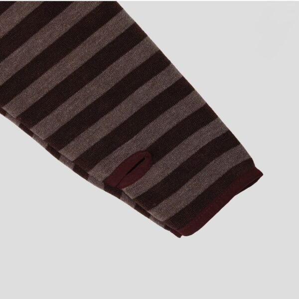 Nix | 🇰🇷 條紋側鈕扣連帽上衣